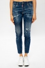 Dsquared2 NAVY BLUE ‘Skinny Dan Jean’ jeans