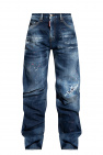 Dsquared2 BLUE ‘Over Jazz Jean’ jeans