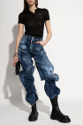 Dsquared2 BLUE ‘Over Jazz Jean’ jeans