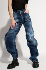 Dsquared2 BLUE ‘Over Jazz Jean’ jeans