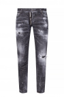 Dsquared2 GREY ‘Medium Waist Skinny’ jeans