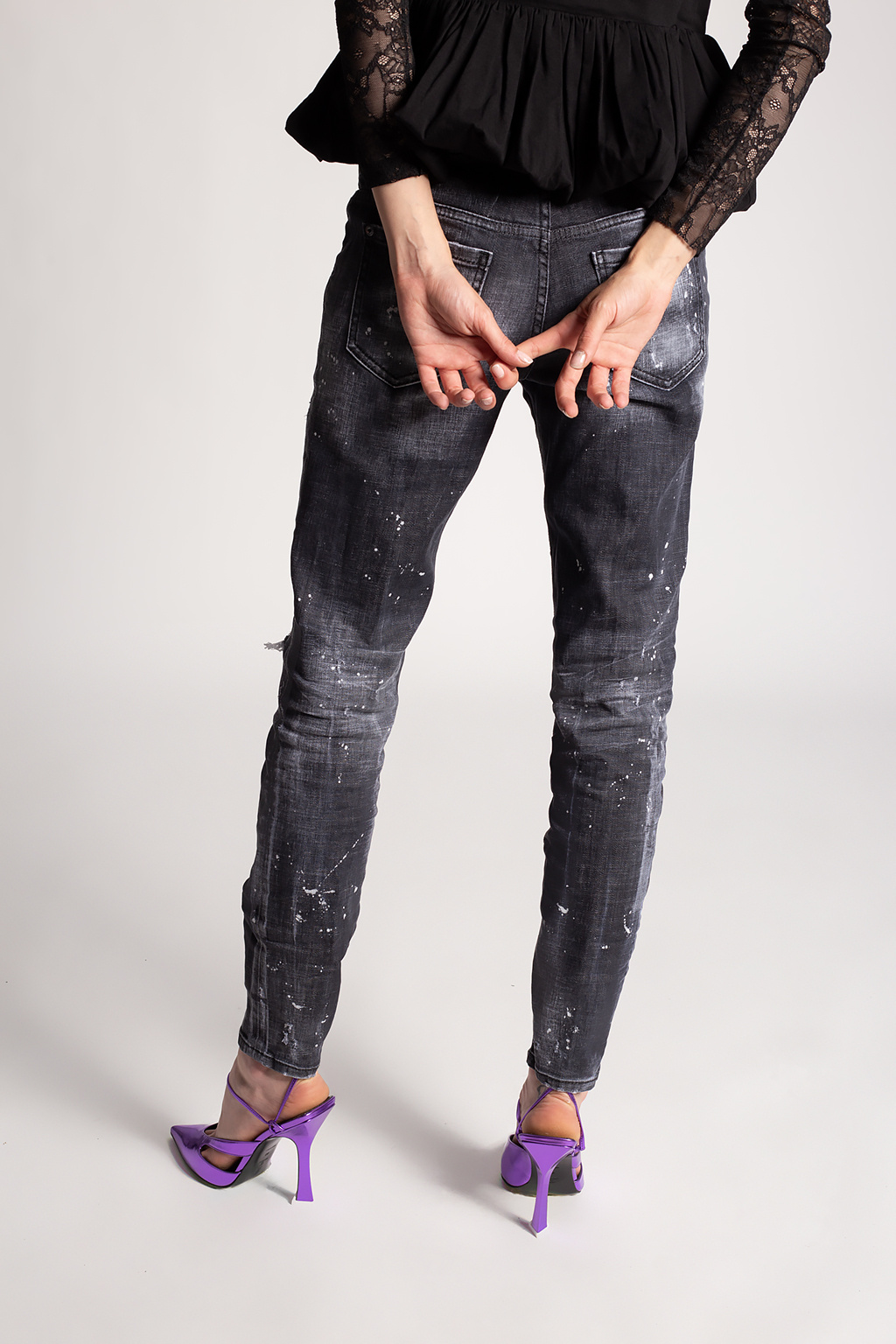 Dsquared2 ‘Medium Waist Skinny’ jeans