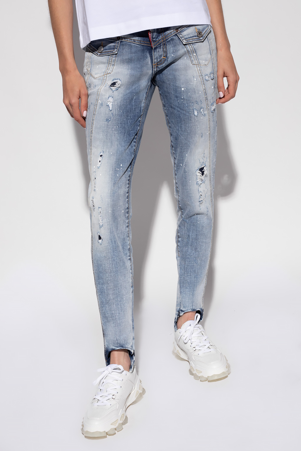 Dsquared2 ‘Medium Waist Skinny’ jeans