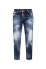 Dsquared2 BLUE ‘Cool Girl Cropped’ jeans