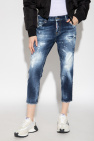 Dsquared2 BLUE ‘Cool Girl Cropped’ jeans