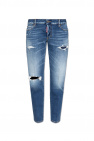 Dsquared2 BLUE ‘Jennifer Cropped’ jeans
