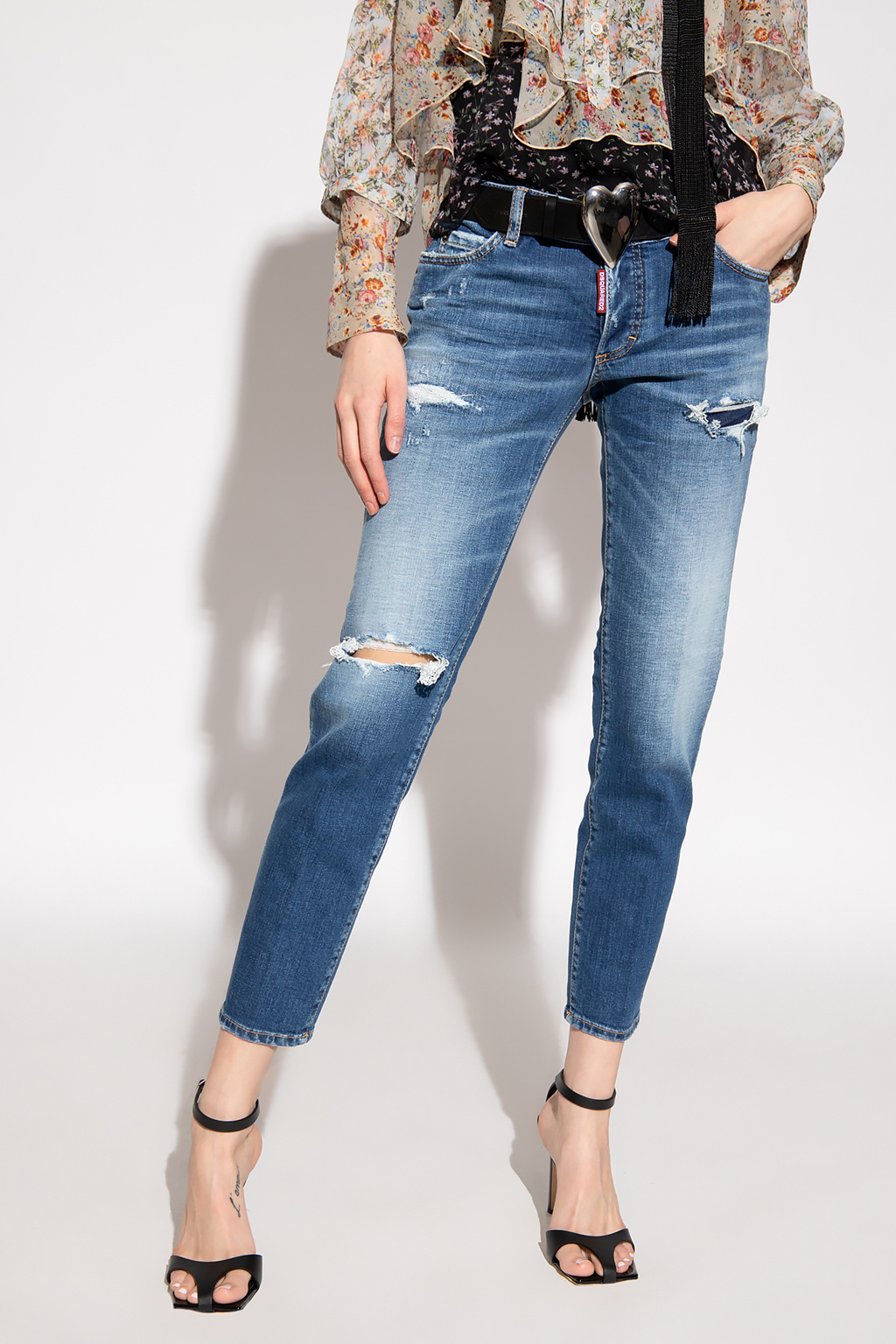 Dsquared2 ‘Jennifer Cropped’ jeans