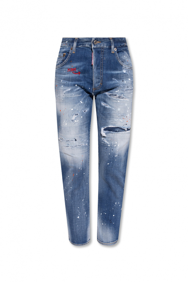 Dsquared2 ‘Skinny Dan Cropped’ jeans