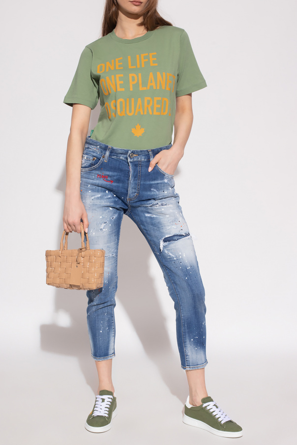 Dsquared2 ‘Skinny Dan Cropped’ jeans