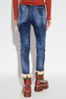 Dsquared2 NAVY BLUE ‘High Waist Twiggy’ jeans