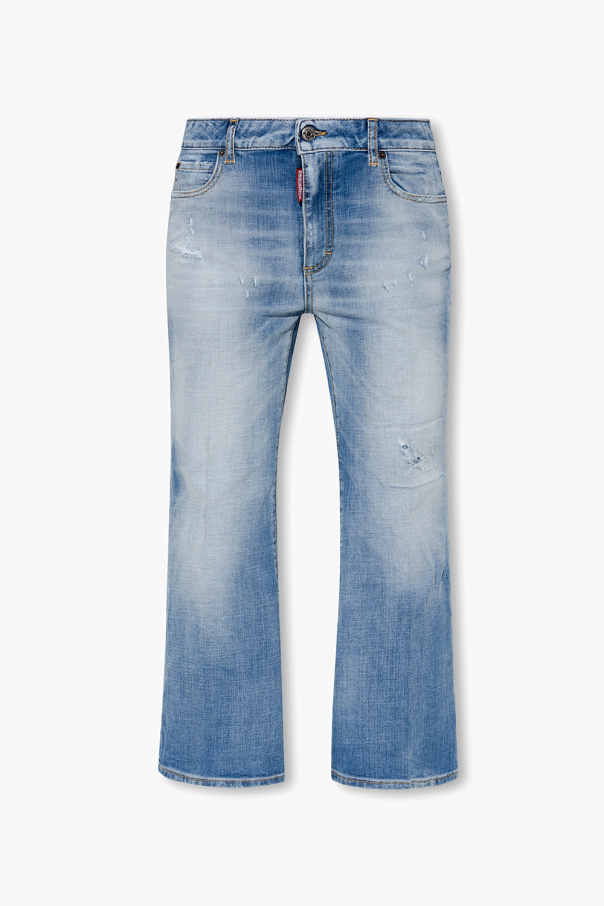 Dsquared2 ‘Super Flare Cropped’ jeans