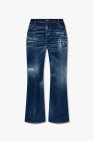Dsquared2 ‘Super Flare Cropped’ jeans