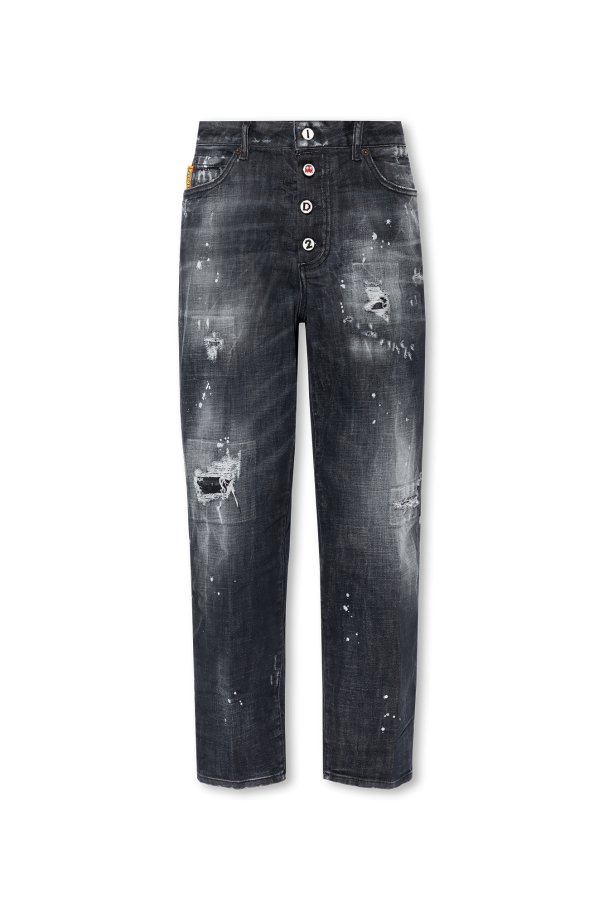 Dsquared2 Dkny Kids logo-waistband leggings Black™