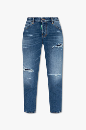 Jeans Efect Patent Leather