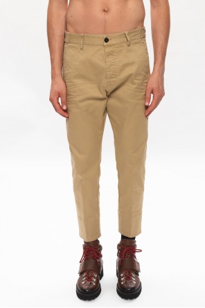 Dsquared2 flared trousers with logo