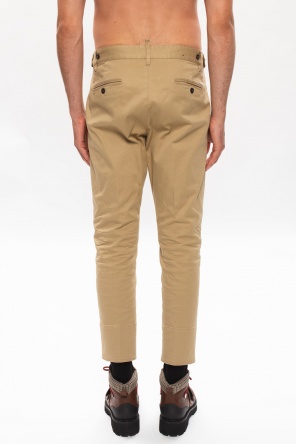 Dsquared2 flared trousers with logo