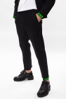 Dsquared2 Pleat-front trousers with logo