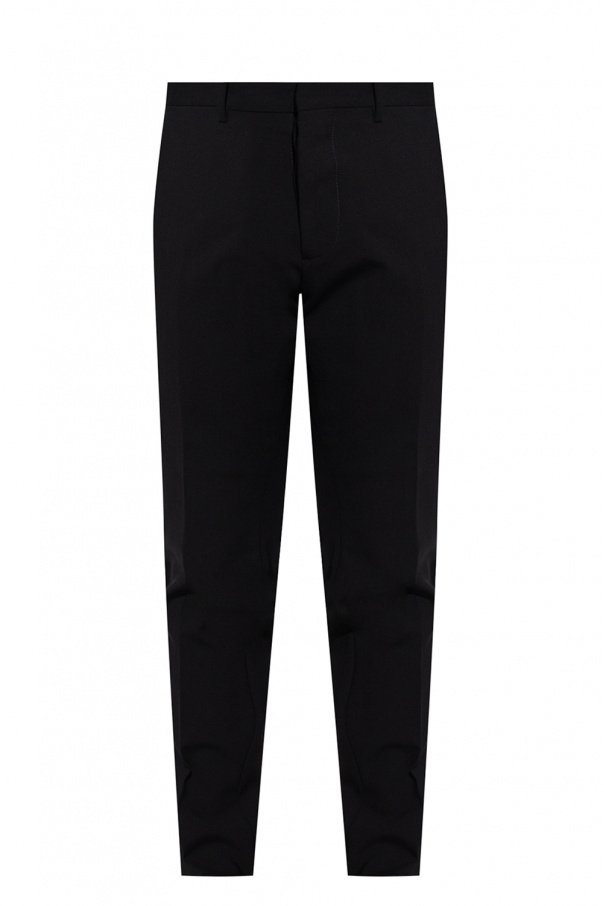 Dsquared2 Wool pleat-front trousers