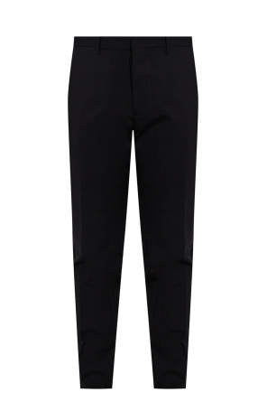 tapered-leg cargo pants Nero