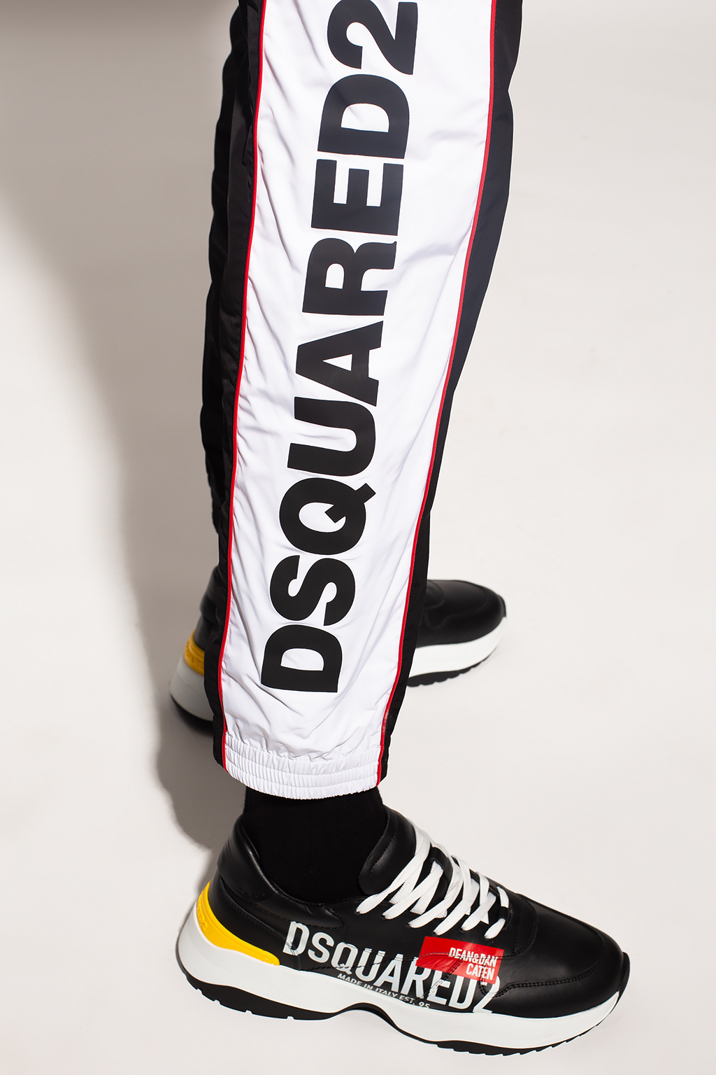 Dsquared2 Goes Edgy in Garbage Bag-Inspired Pants at Toronto Film Festival