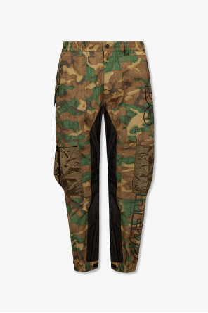 Nike camouflage-print fleece hoodie