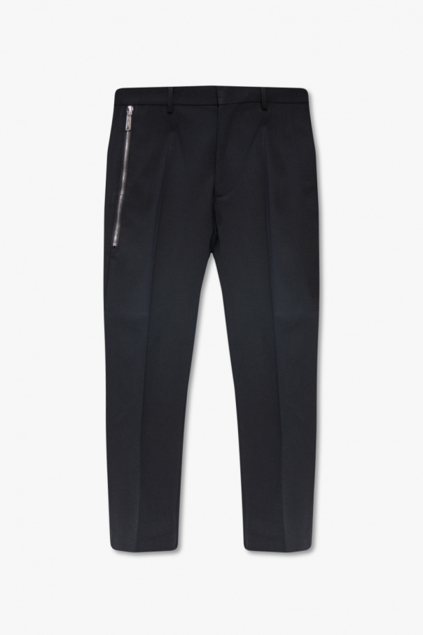 Dsquared2 Wool pleat-front trousers