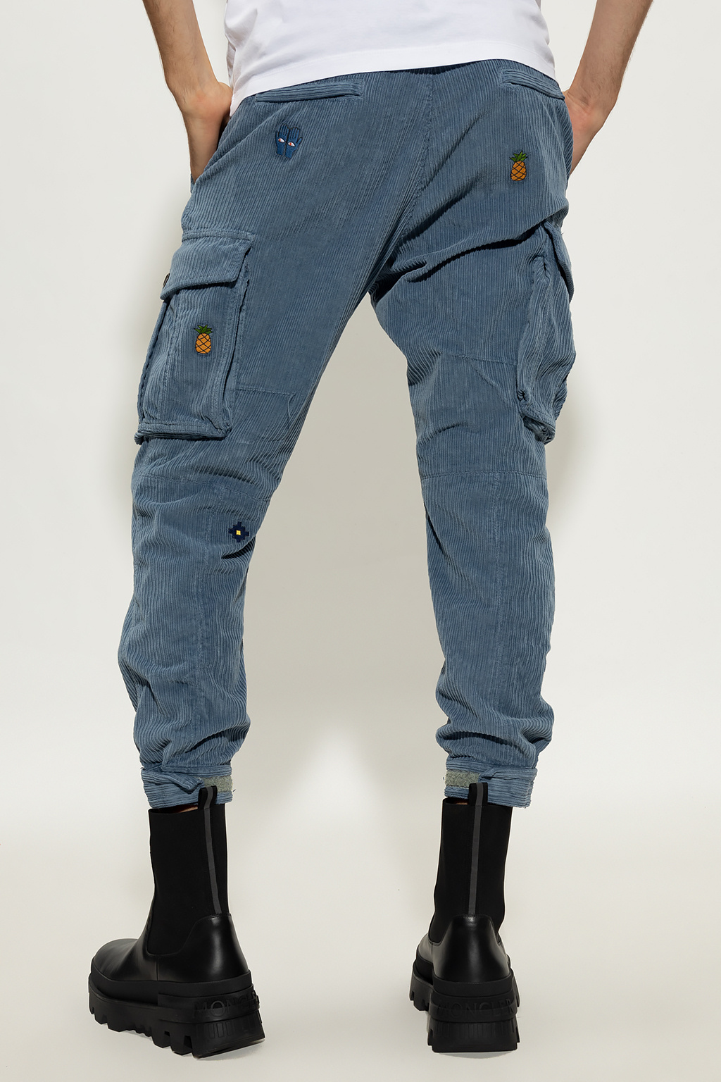 Dsquared2 ‘Cyprus’ ribbed trousers