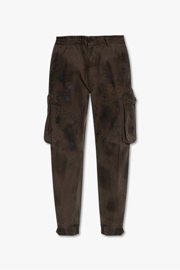 Dsquared2 Cargo trousers with patches