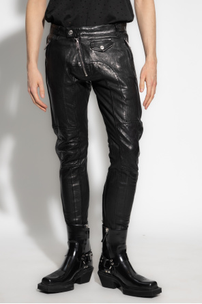 Dsquared2 Leather BAG trousers