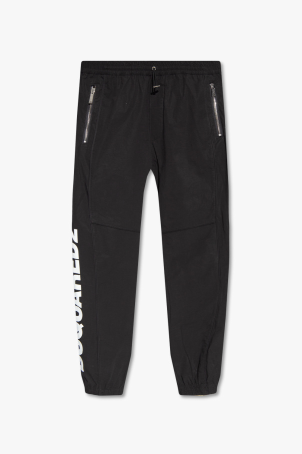 Dsquared2 Trousers twisted with logo