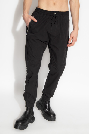 Dsquared2 embroidered trousers with logo