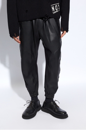 Dsquared2 Trousers Mela with logo