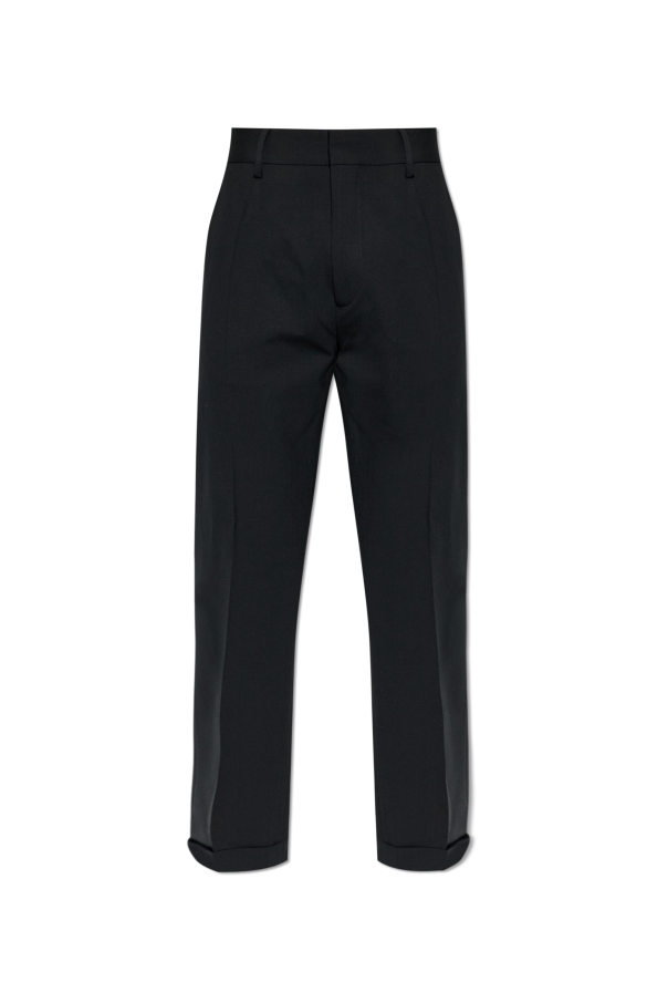 Dsquared2 Wełniane spodnie