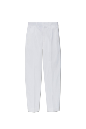 Trousers with logo