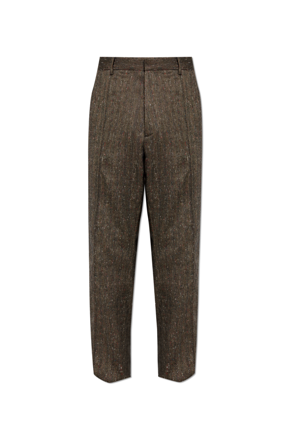 Herringbone pattern trousers od Dsquared2