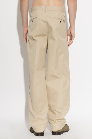 Dsquared2 Spodnie z zakładkami