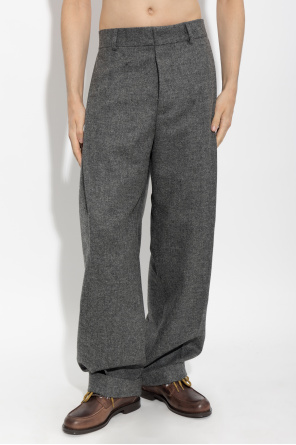 Dsquared2 Vlnené nohavice