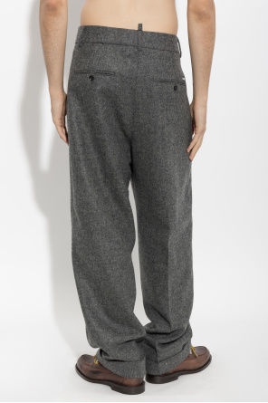 Dsquared2 Vlnené nohavice