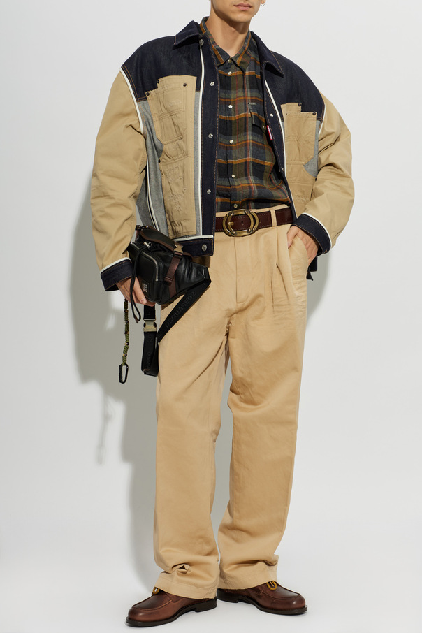 Dsquared2 Calças com pernas largas