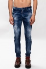 Dsquared2 NAVY BLUE 'Skinny Dean Jean' jeans