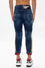 Dsquared2 BLUE Raw edge jeans