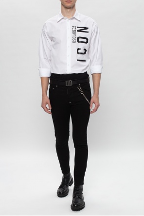 Dsquared2 BLACK ‘Skater’ jeans