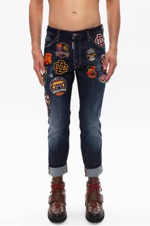 Dsquared2 ‘Cool Guy Jeans’ patched jeans