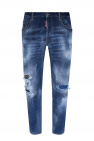 G-Star G-Bleid Jeans slim con strappi e riparazioni lavaggio medio