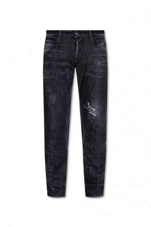 rta black straight-leg jeans