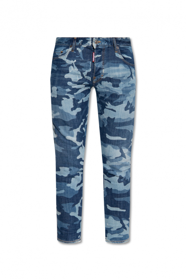 Dsquared2 ‘Skater’ patterned jeans