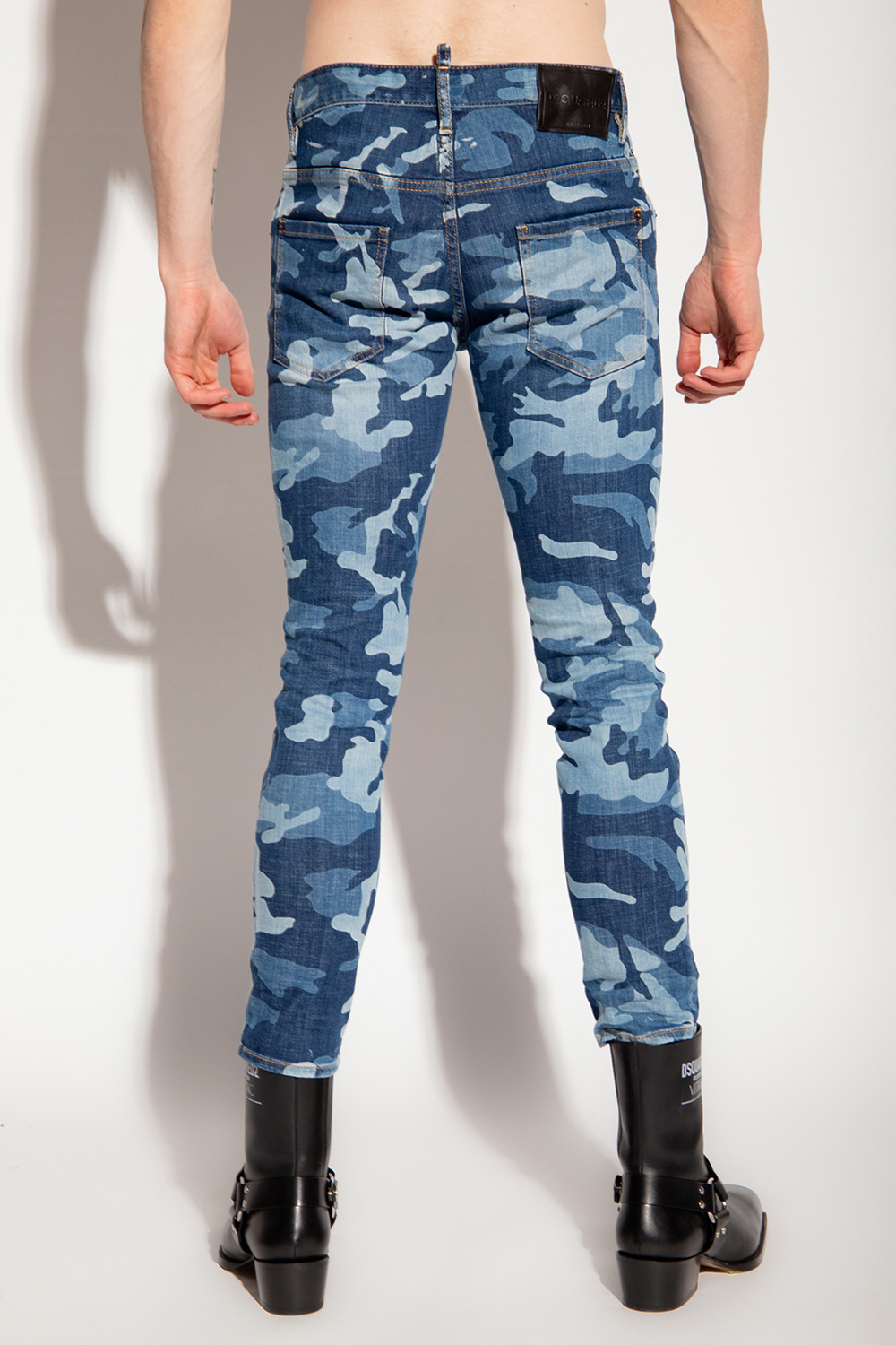 Dsquared2 ‘Skater’ patterned jeans