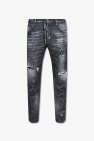 Elvi Plusstorlek Stentvättade jeans med raka ben