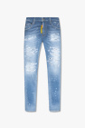 Fray Hem Skinny Jeans