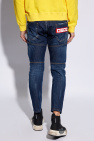Dsquared2 NAVY BLUE ‘Tidy Biker’ jeans